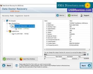 USB Restore Software - 3/4